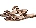 Jack Rogers Greglen Slide - Metallic Nappa - Pair View