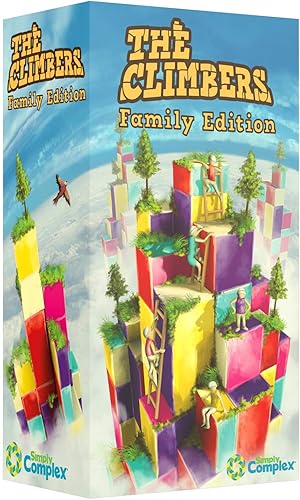 Capstone Games The Climbers Juego de mesa de estrategia de edición familiar, 2-5 jugadores, mayores de 8 años, juego de 20 a 30 minutos