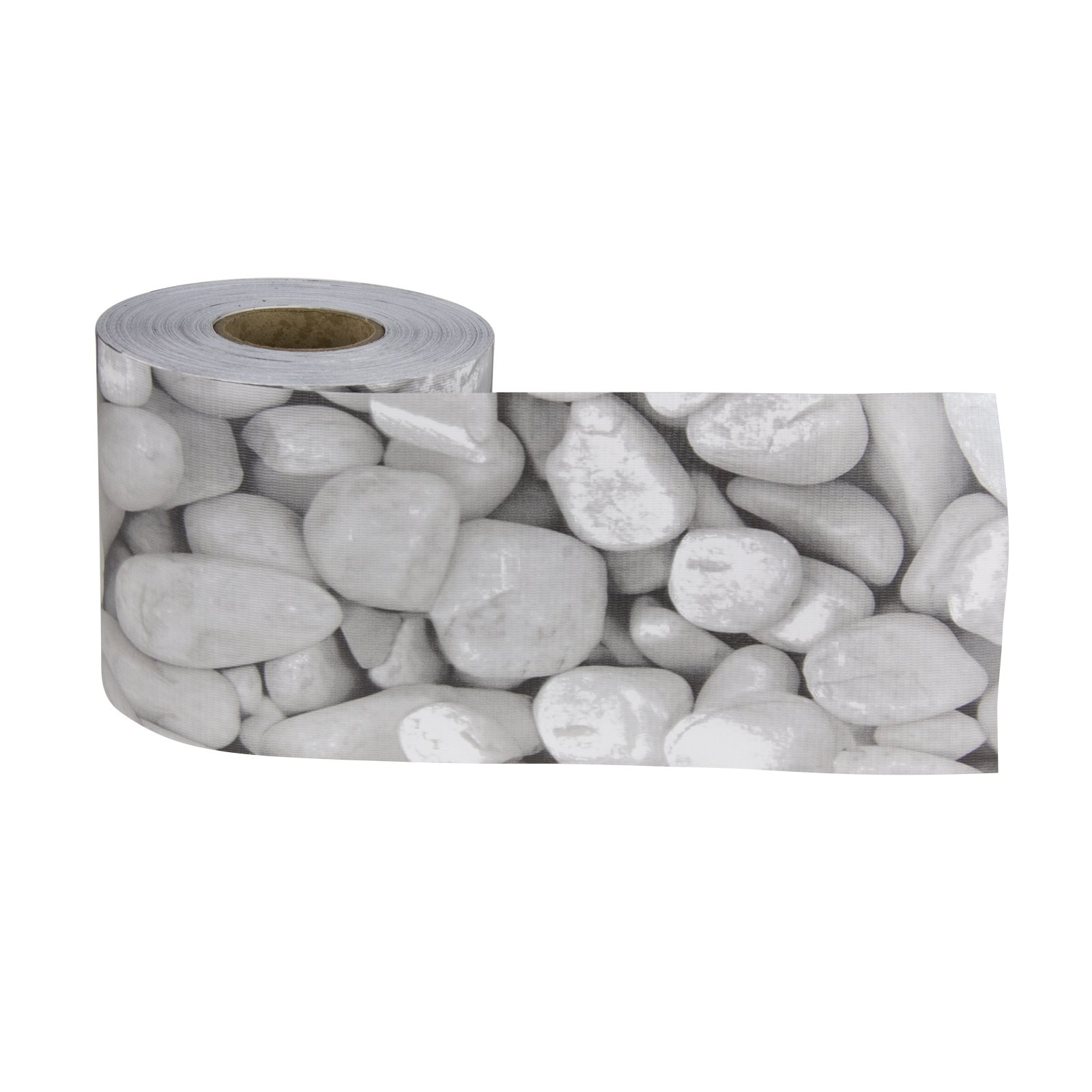 DEMA PVC Sichtschutzstreifen 70mx19cm Marmorkies-Optik