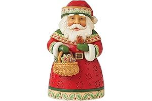 Jim Shore American Santa, Heartwood Creek Collection, Pint-Sized Figurine