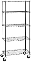 Algopix Similar Product 11 - Amazon Basics 5Shelf Adjustable Heavy