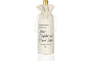 New Job Gifts Wine Bag: Cheers to a New Chapter