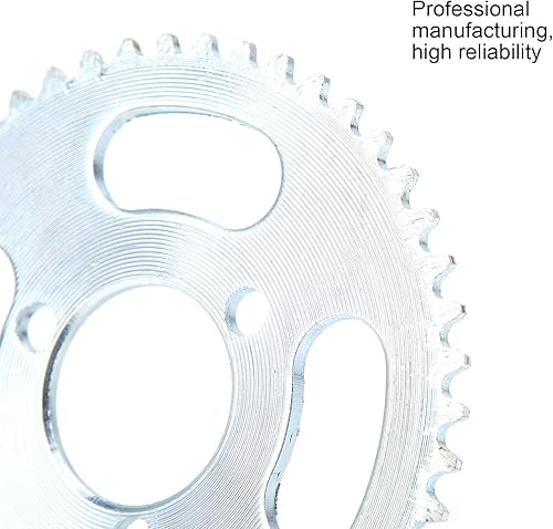 Miniatura 4 de Piñón de acero, 25H 47T 3 Agujeros Scooter Eléctrico Piñón Trasero Scooter Motor Piñón Piñón Actualización Parte Coche Eléctrico Scooter