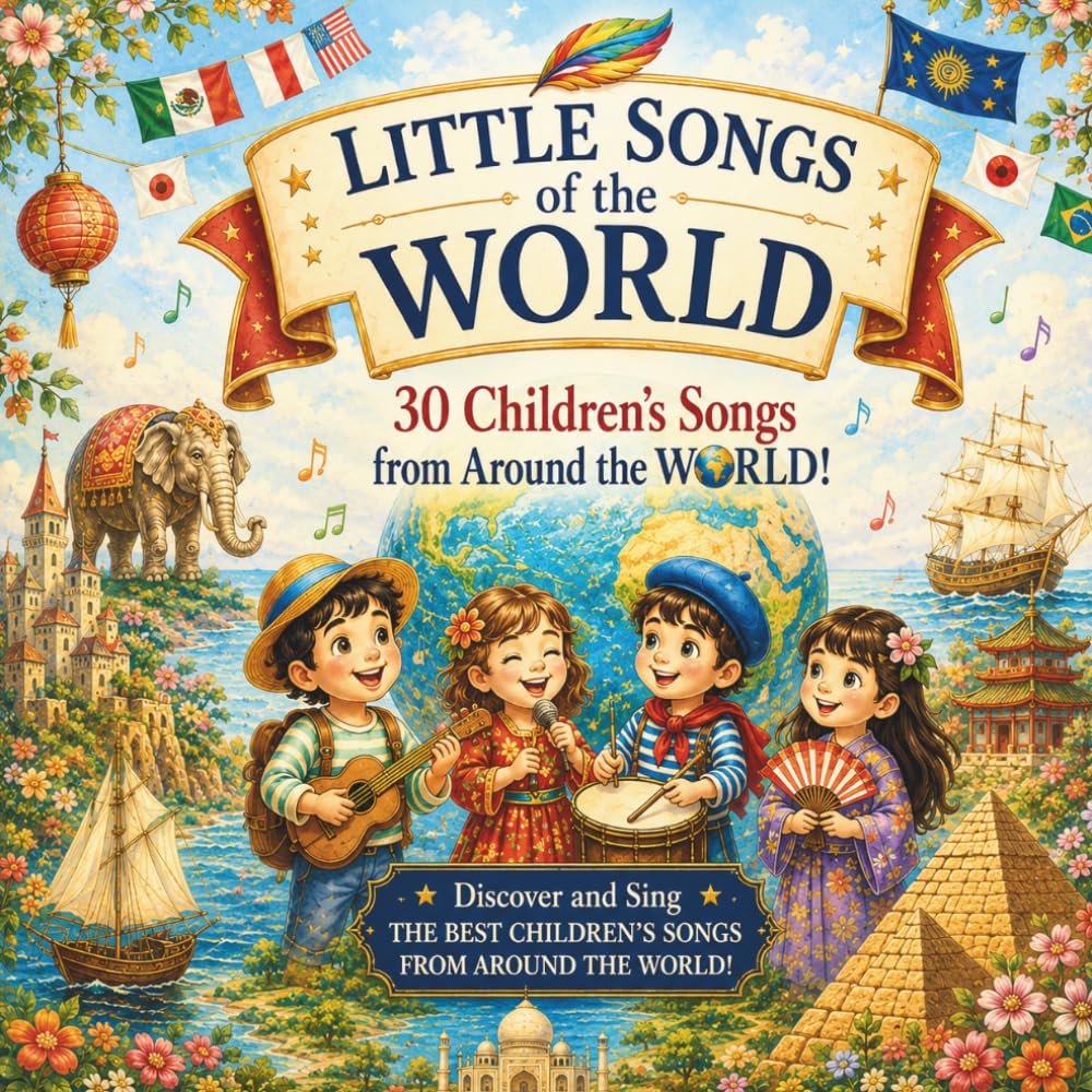 Little Songs from Around the World: A Multicultural Poetry Book for Kids | Discover Countries, Cultures and Traditions Through Beautiful Rhymes