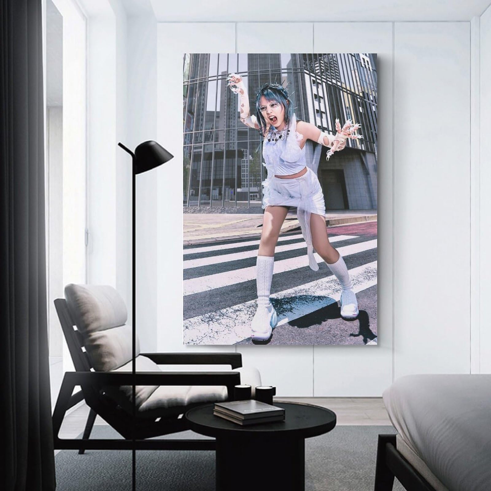 ミュージシャン XG Premium Framed Print L Size HINATA HINATA XG AWE IYKYK XGALX PINK Poster Decorative Painting Canvas
