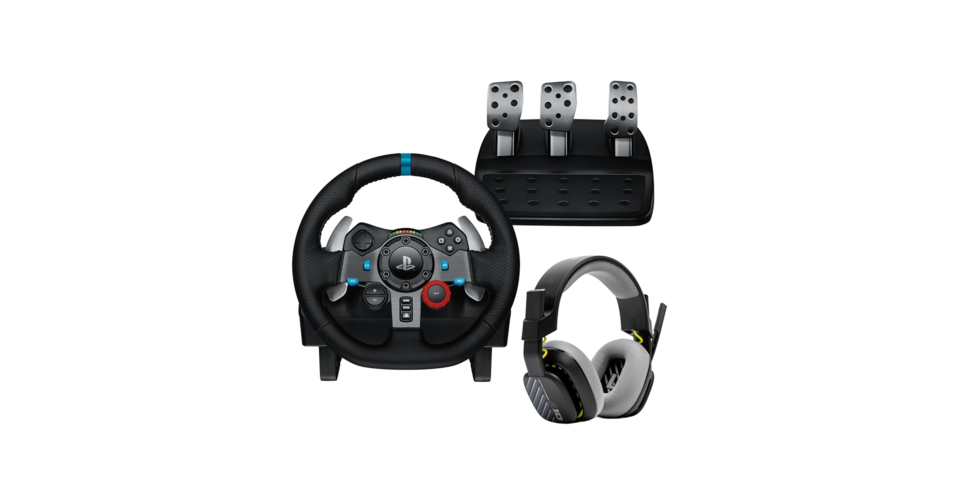 家庭用ゲーム機本体 Logicool - Logitech Gaming G29 Driving Force Steeri Logitech G29 Driving Force Racing Wheel for PS5, PS4, PC +