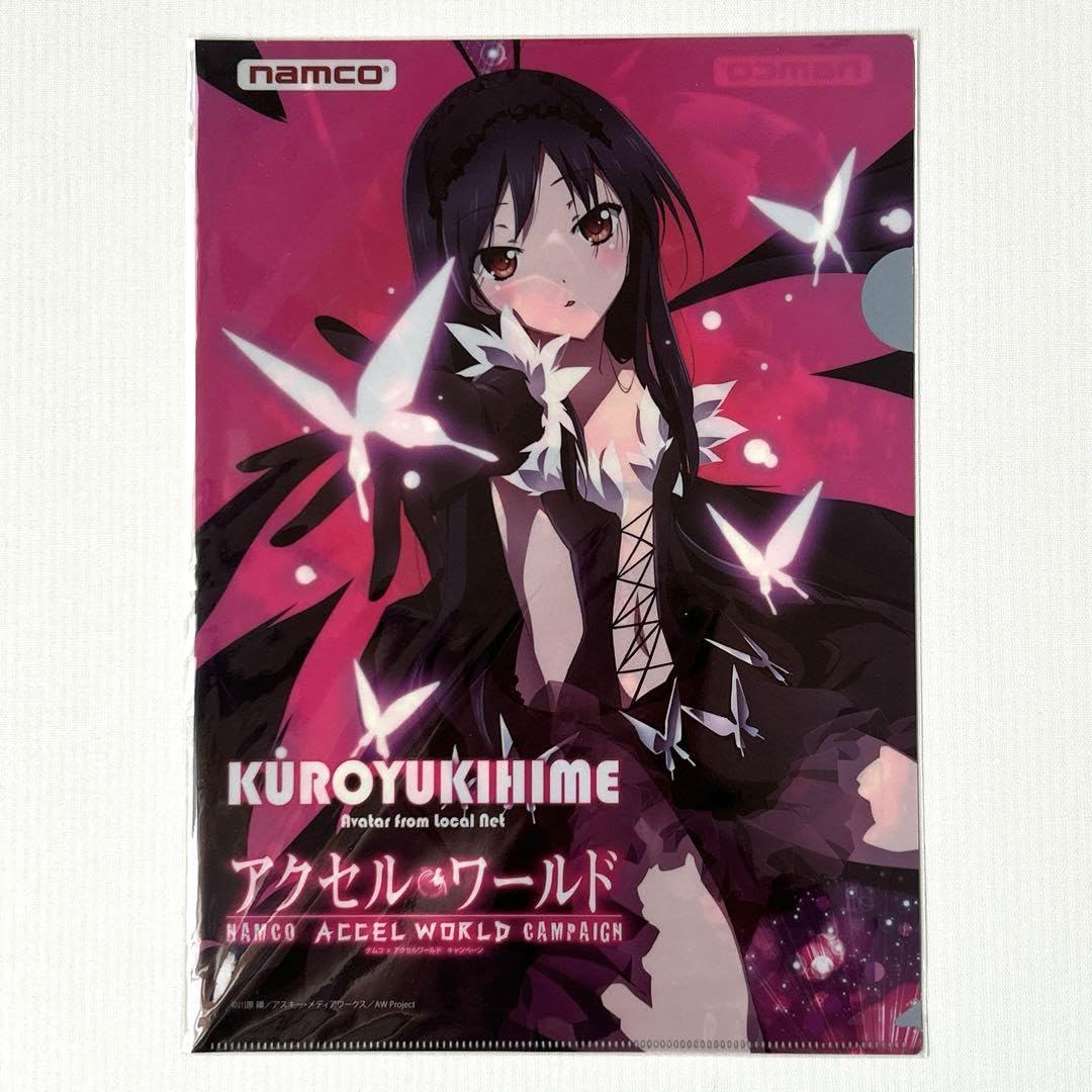 アクセルワールド　クリアファイル Amazon.co.jp: アクセル・ワールド クリアファイル 3点セット