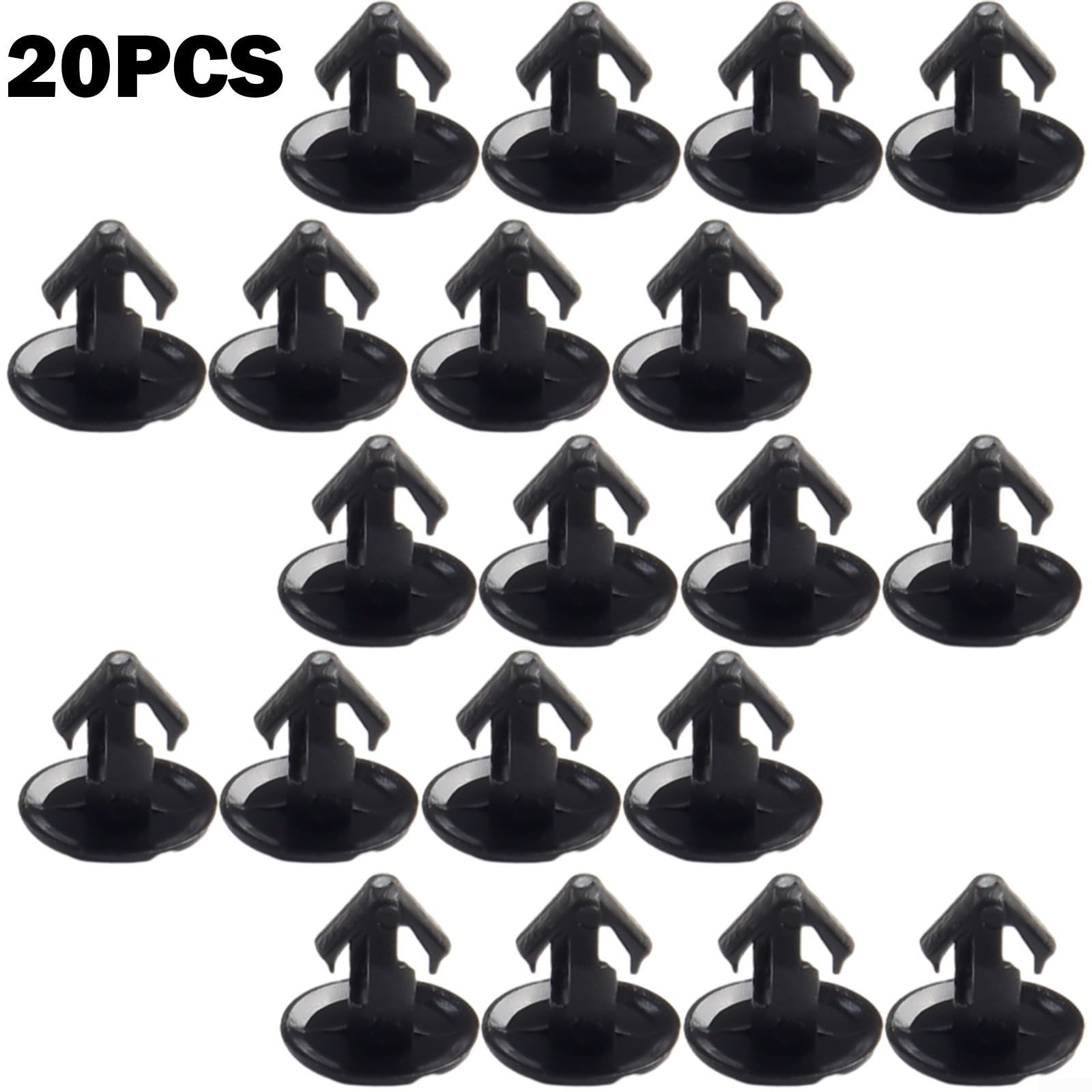 Lot De 20 Clips De Garniture De Porte De Voiture - Compatibles OEM #9345ZN - Pour Divers Modèles - 3