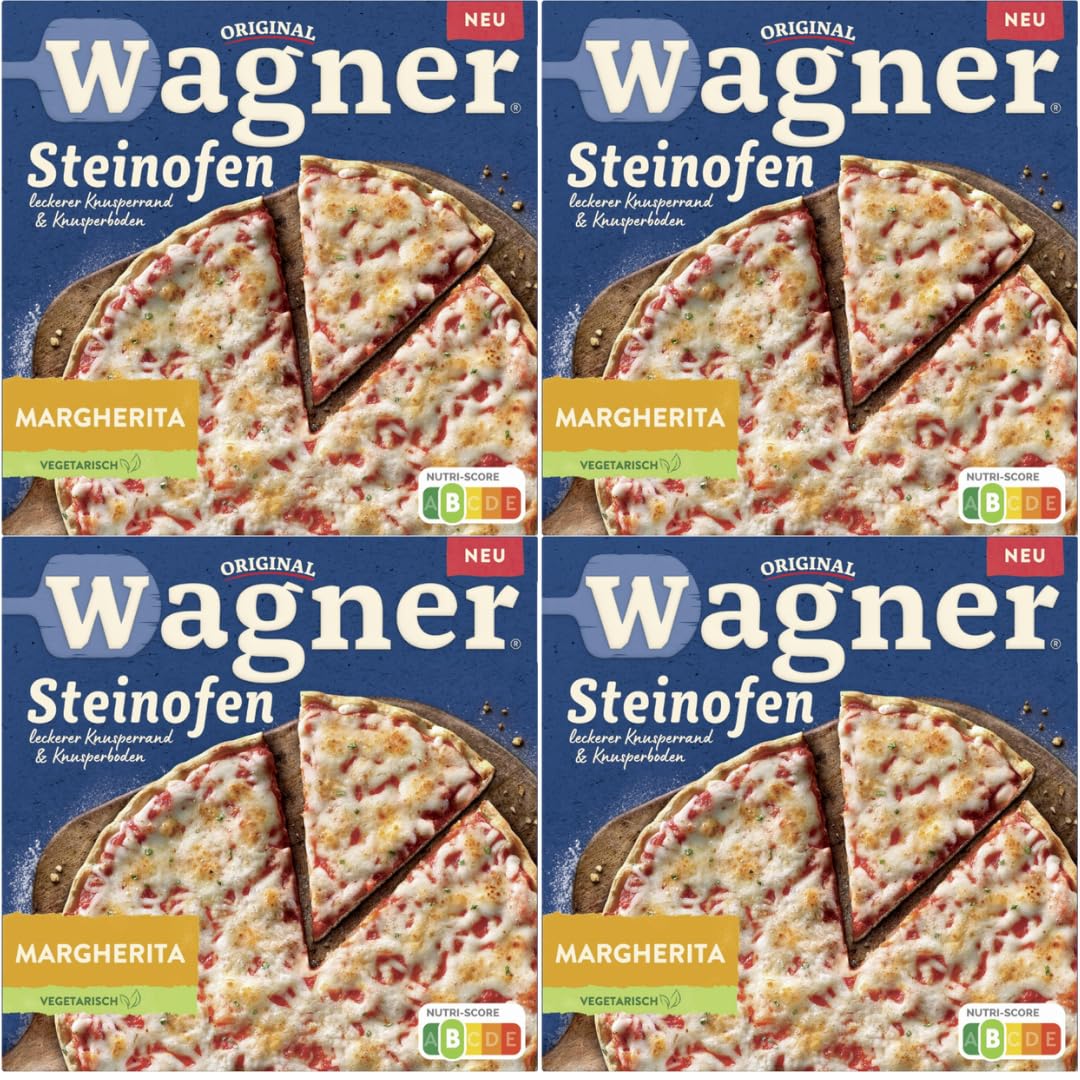 Wagner Steinofen Pizza Margherita 300g x 4 Stück