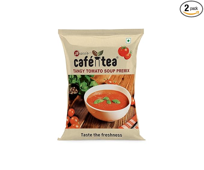 Caf N Tea Instant Tomato Soup Premix - 500g [62 cups] - Pack of 2