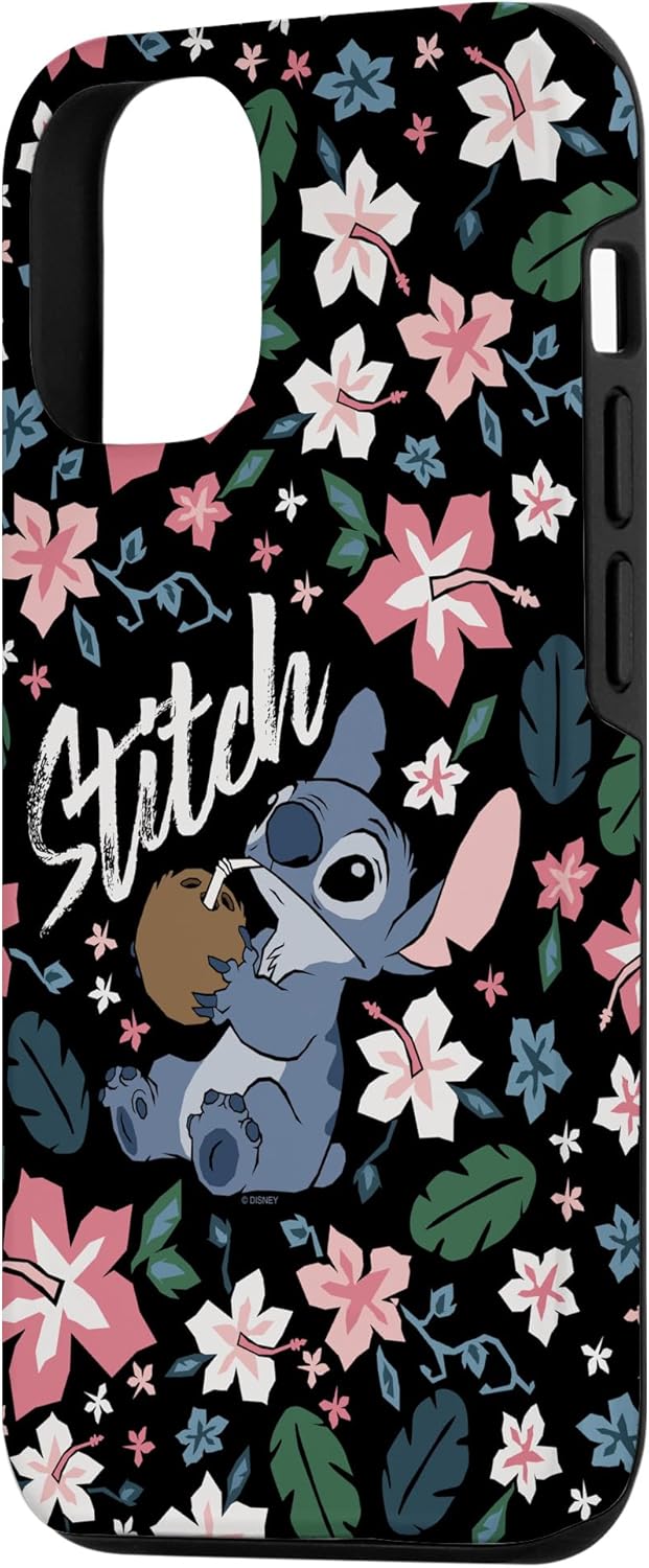 Disney Lilo & Stitch Tropical Floral Stitch Case for iPhone 12/12 Pro