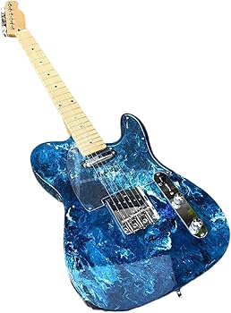 Amazon.co.jp: エレキギタリスト絵画ペイントエレクトリックギター