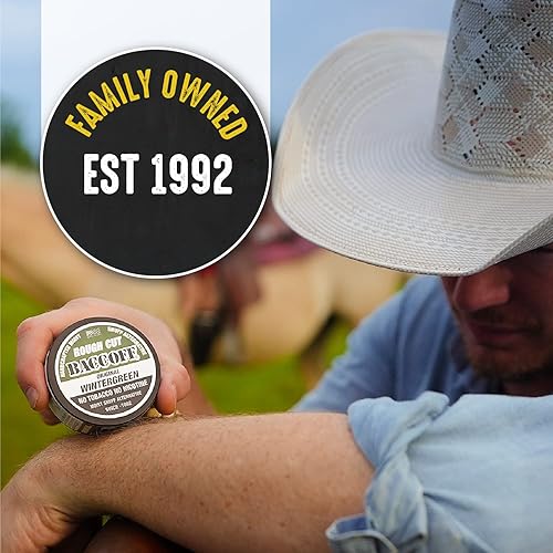 Miniatura 6 de BaccOff - Corte original de Wintergreen, sin tabaco, alternativa de tabaco sin nicotina (1 lata)