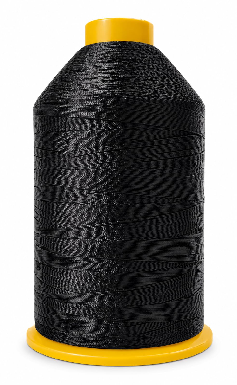 Amann Strongbond 40 / V69 Industrie-Nylon-Bondgarn, TEX 70, 3500 m, strapazierfähiges Nähgarn für Leder, Polster und Taschen, 3,827 m, Schwarz, 4206177F2DL