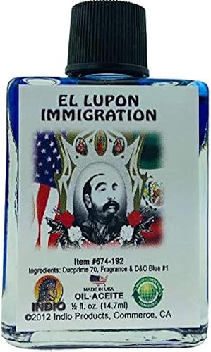 INDIO Aceite- Inmigración EL LUPON 12oz