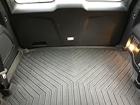 Vista 5 de Forro de Carga - Tapete de Maletero para Ford Explorer 2011-2019 – Tapetes resistentes a la intemperie para maletero de automóviles con borde