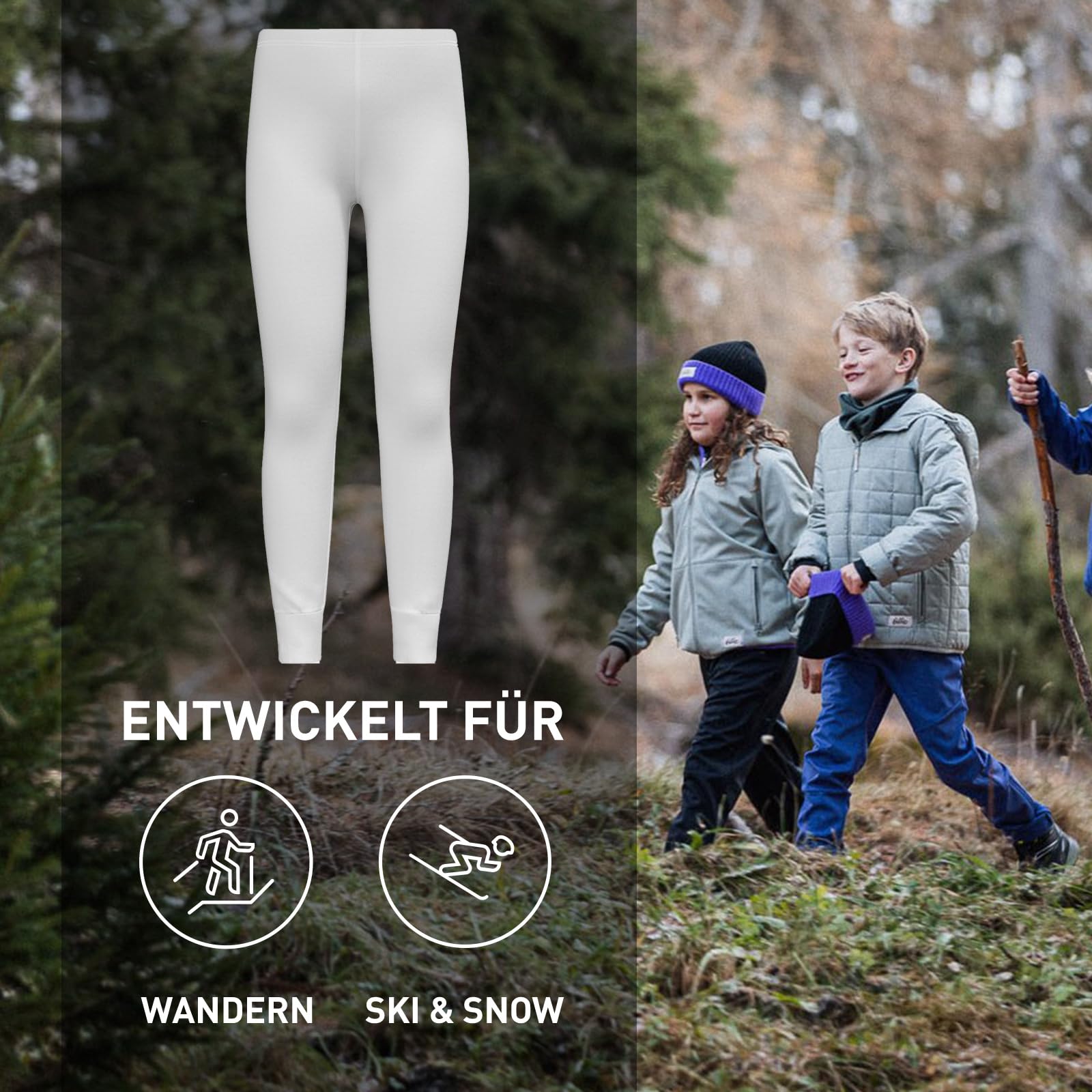 Odlo Unisex Kids Active Warm Eco_159219 Functional Long Pants