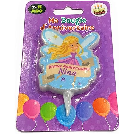Udc Total Creation Bougie D Anniversaire Prenom Liam Environs 8cm Amazon Fr Cuisine Et Maison