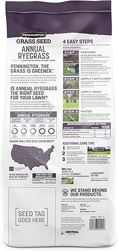 Miniatura 2 de Pennington Semilla anual de pasto de Ryegrass 10 lb