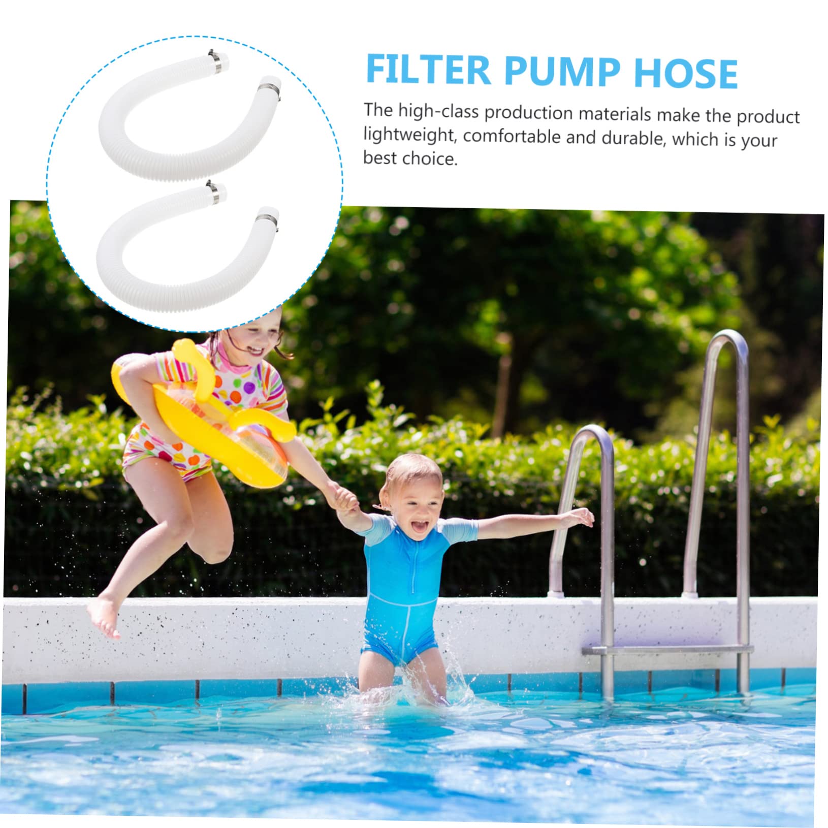 HEMOTON Manguera De Reemplazo Para Bomba De Filtro De Piscina Manguera De Tubo De Agua De Piscina Adecuado Para