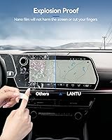 Vista 378 de Protector de pantalla de coche para Ford Edge 2024 2025 2023 2022 2021 (SE/SEL/ST-Line/Titanio/ST) Accesorios Protector de pantalla de vidrio