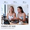 FIFINE Wireless Collar Microphone for iPhone/Android/Tablet, Noise Canceling Collar Wireless Microphone System for Video Recording, Compatible with DSLR Camera for Vlog, Interview, Streaming-M9