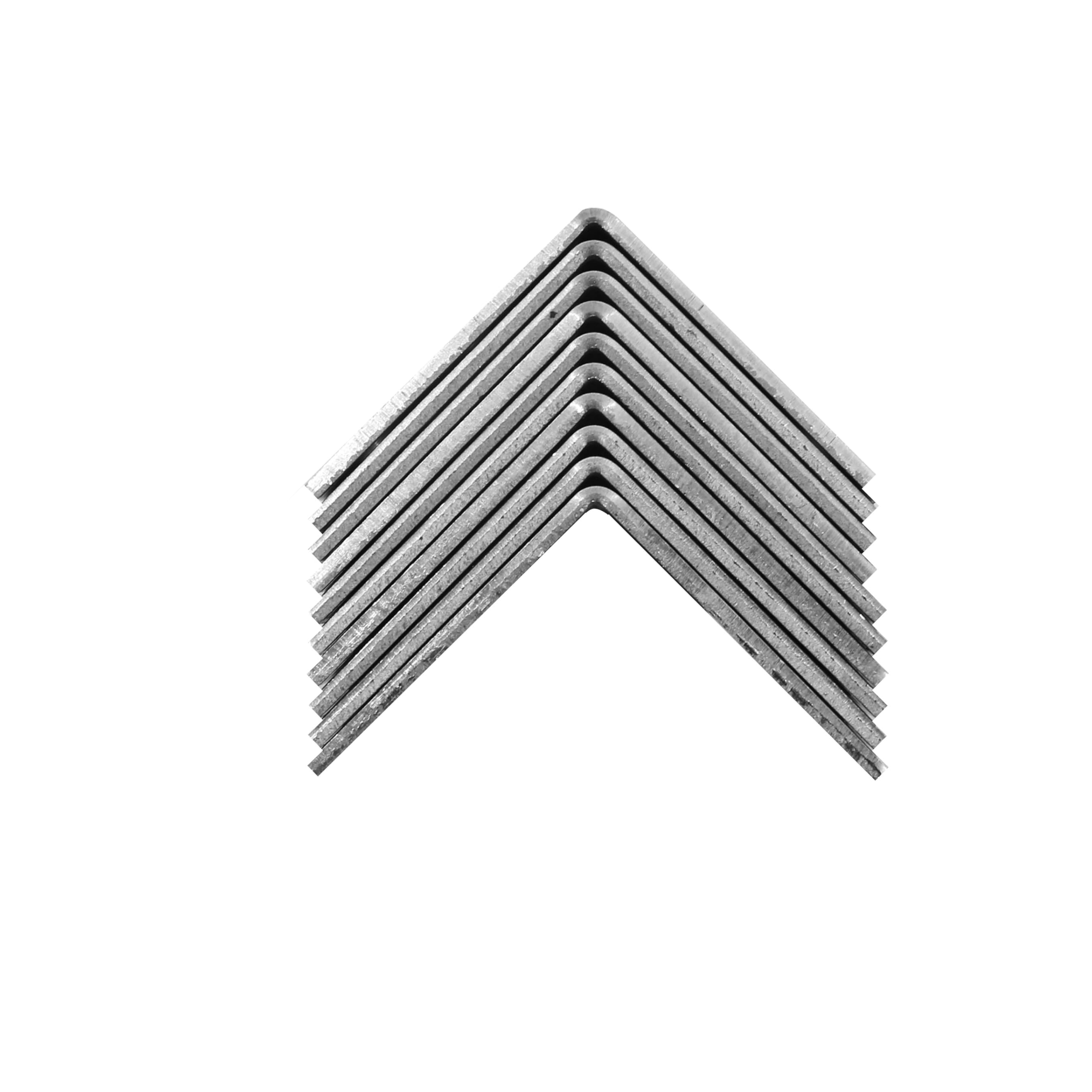 BOLIST 10 Pcs Angle Brackets for Wood 40 x 40 x 40 x 2 (mm) Corner Bracket L Shaped Brackets Metal Braces Galvanized Steel Heavy Duty for Fixing Furniture Shelves Timber Sleeper - Image 4