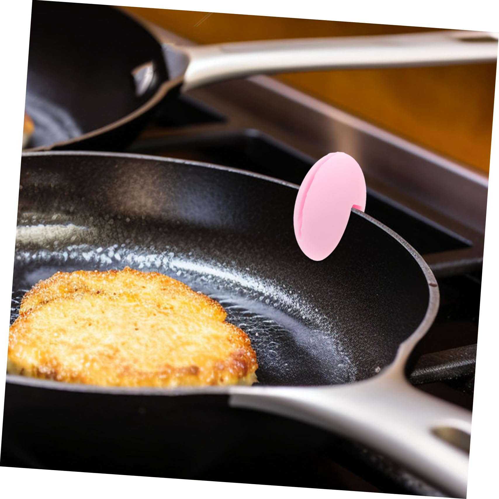 MOLUCKFU Rmometer Probe Holder for Grill Silicone Pot Clip Easy to Use and Secure Fixati