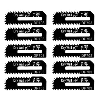 10Pack-Drywall Cut-Out Saw Blades for Makita Cut-Out Saw