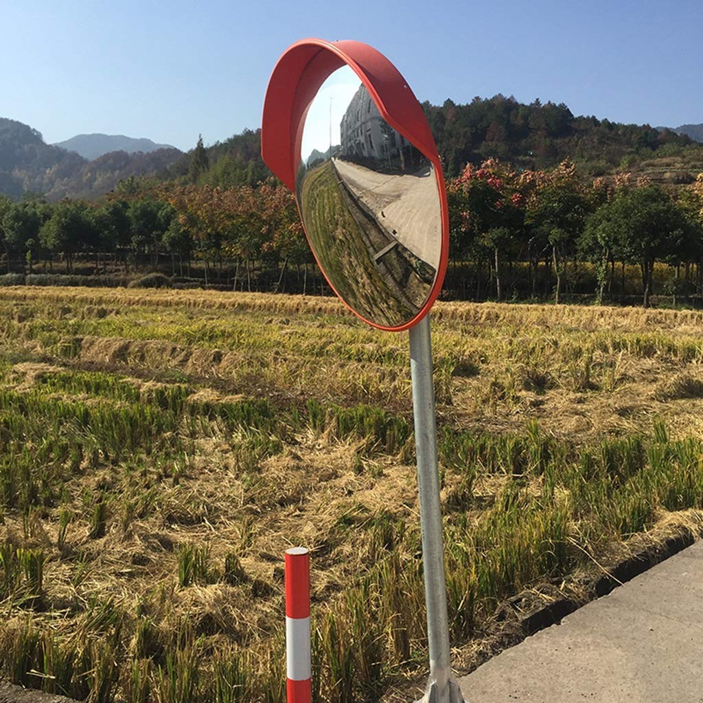 Espejo de Seguridad Vial, Espejo para Esquinas de Gran Angular, Espejo multifunción Duradero y Convexo (Tamaño: 45 CM)