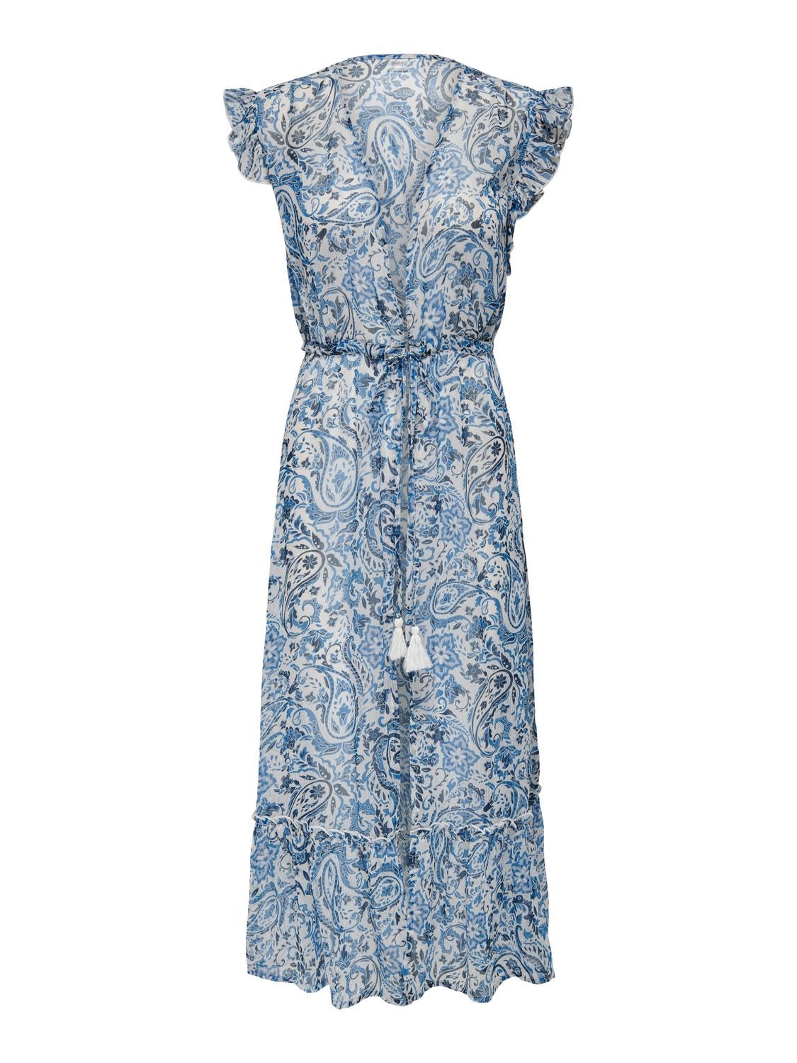 ONLLILJA LIFE BEACH DRESS ACC Elbise Kadın
