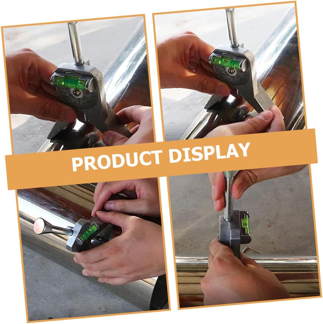 Artibetter Center Tool Versatile Marking Ruler for Accurate Center Finding Diameters Lightweight and Portable Construction Tool for Professionals