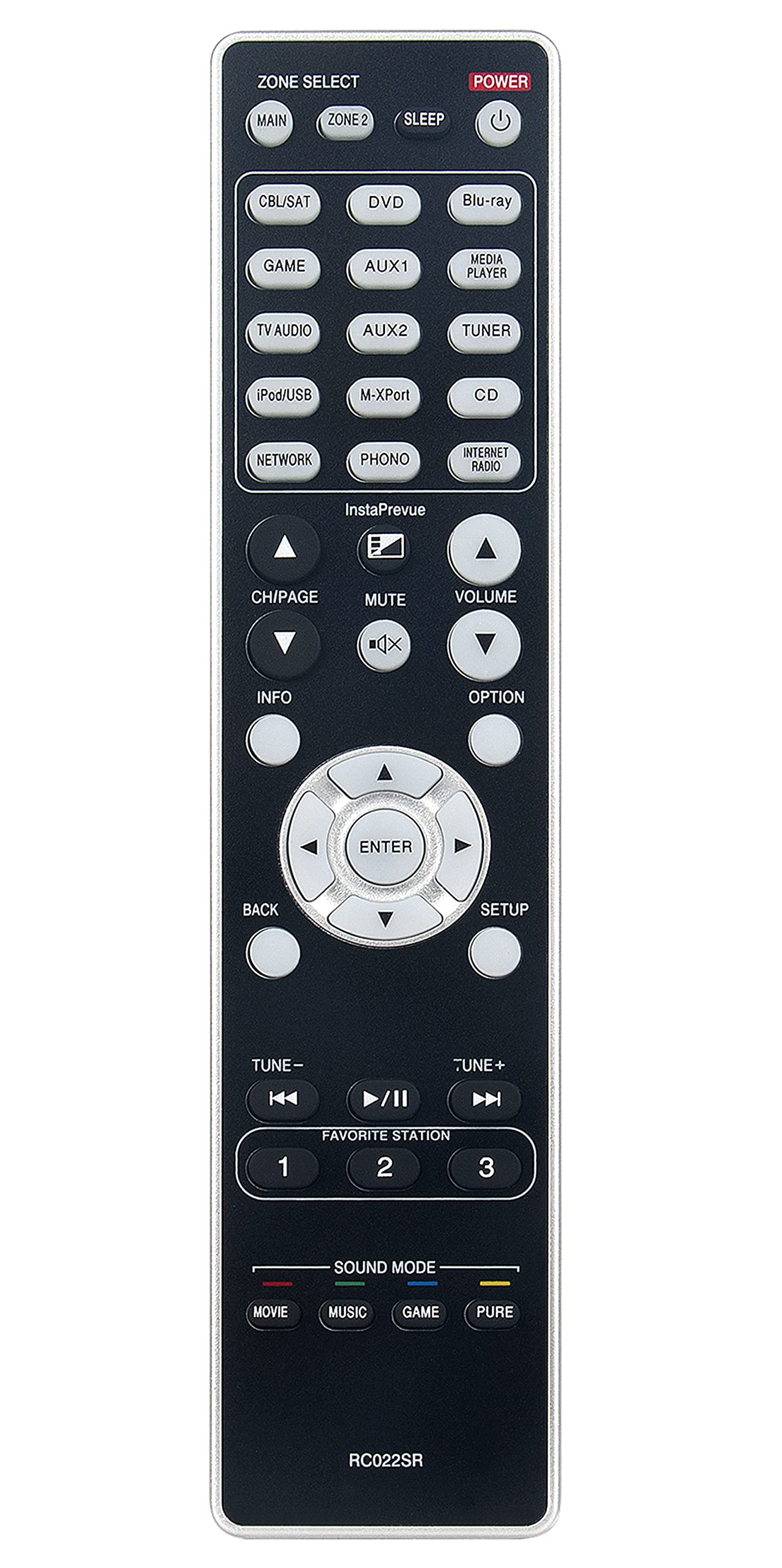 RC022SR Replace Remote Control fit for Marantz AV Surround Receiver SR6008 30701014300AM