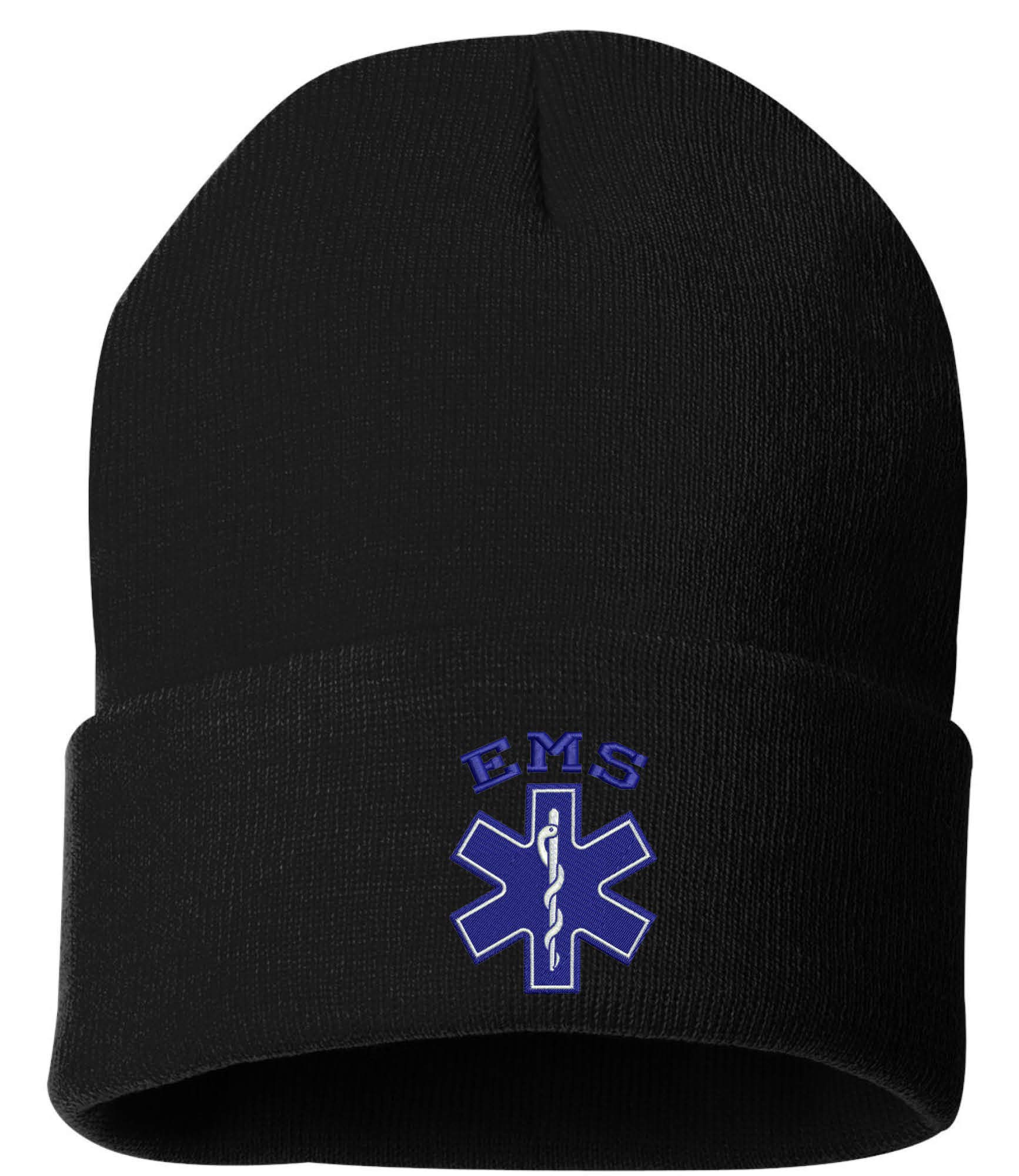 ALLNTRENDSAdult Beanie EMS Embroidered Emergency Medical Services