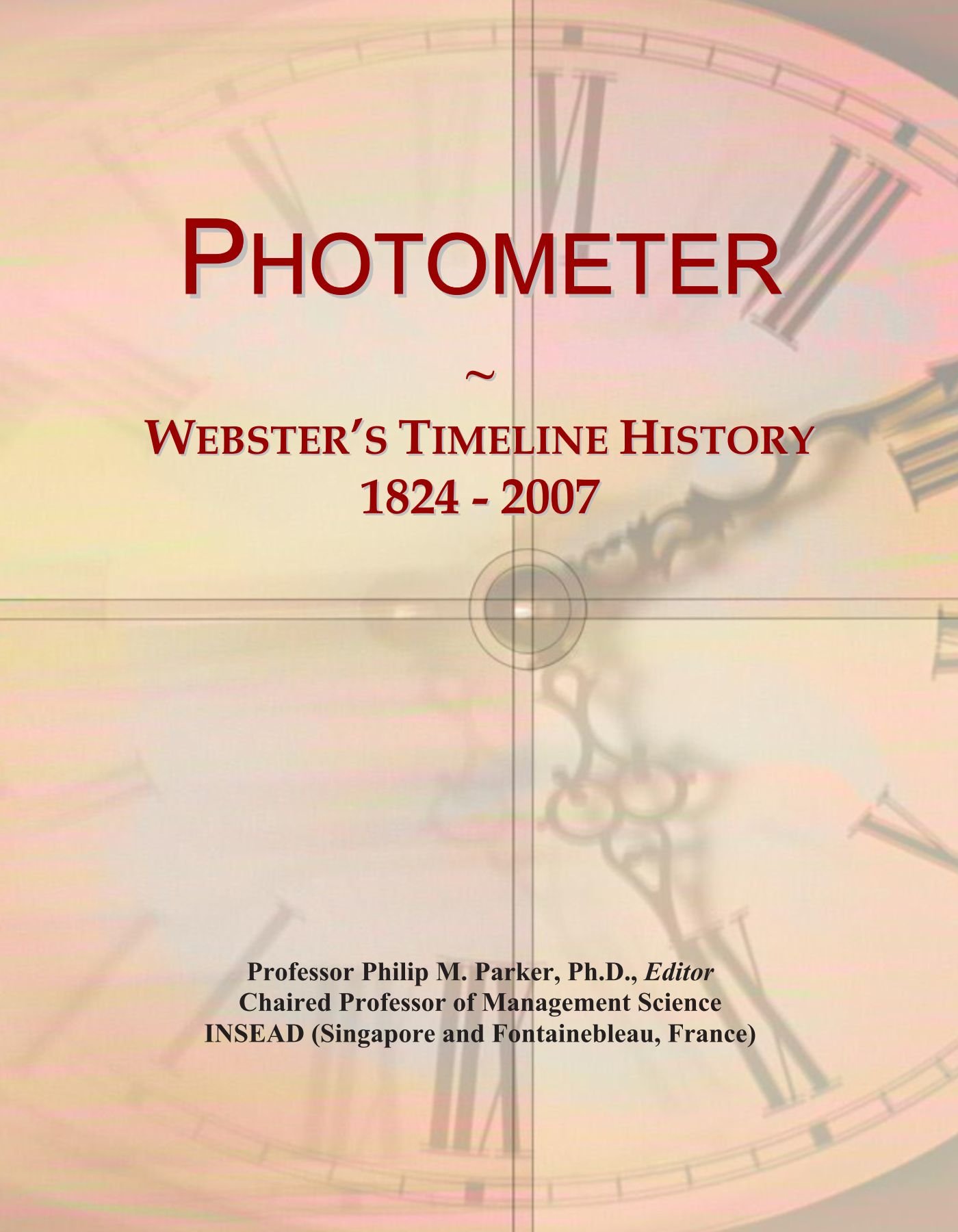 Photometer: Webster's Timeline History, 1824 - 2007