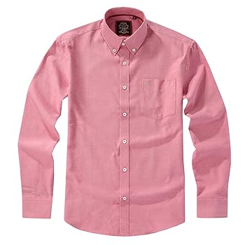 Amazon.com: Mens Long Sleeve Oxford Shirt, Button Down