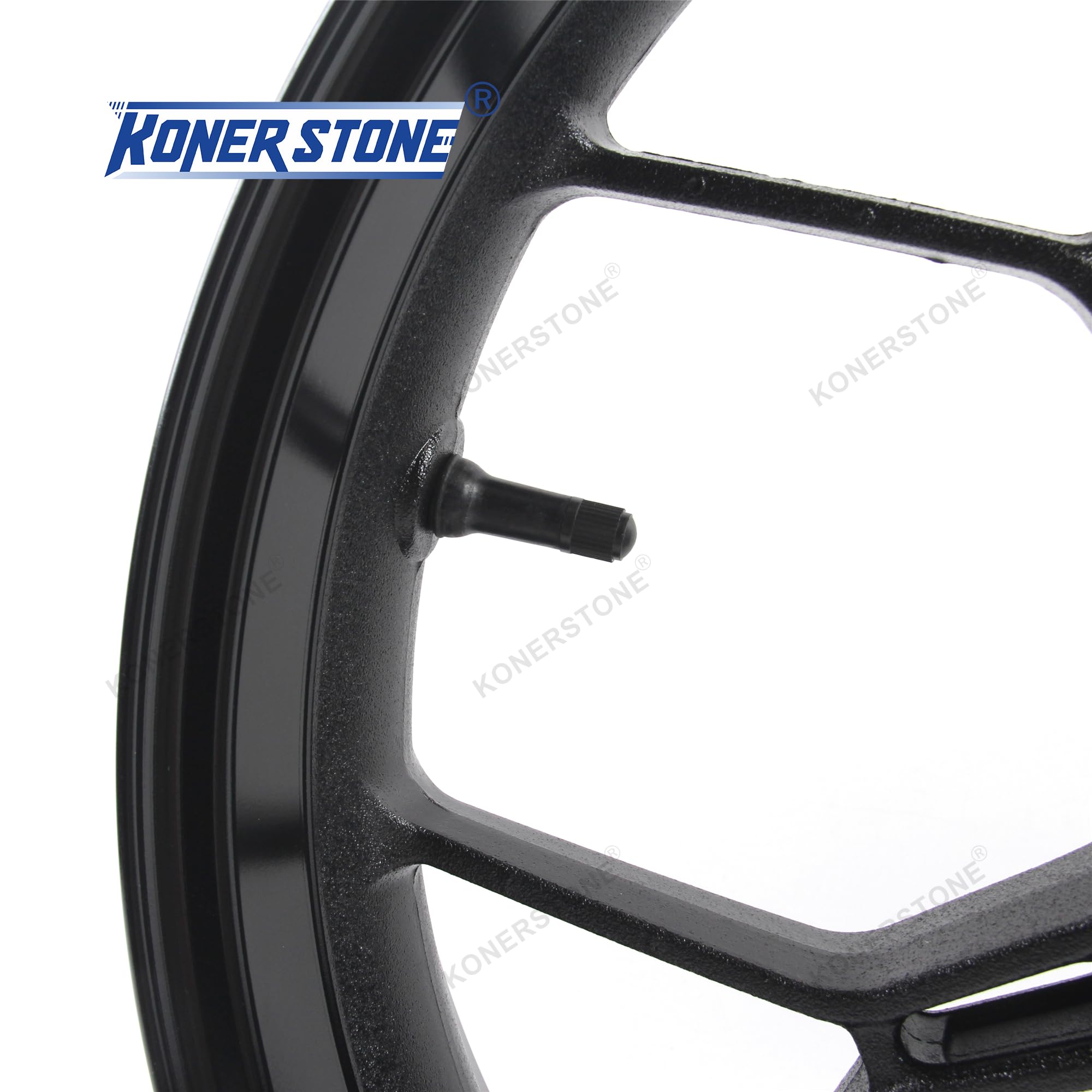 3,5 x 43,2 cm felgi przedniego koła do CB650R CBR650R 2019-2023 ABS zawiera części zamienne do motocykli, czarny połysk 2020, 2021, 2022