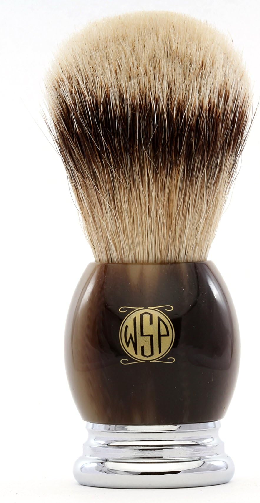 Silvertip Badger Shaving Brush High Density WSP "Earl" (Horn)