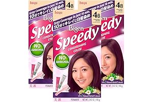 Speedy Conditioning Color Kit: 4B Burgundy Brown - 3 Pack