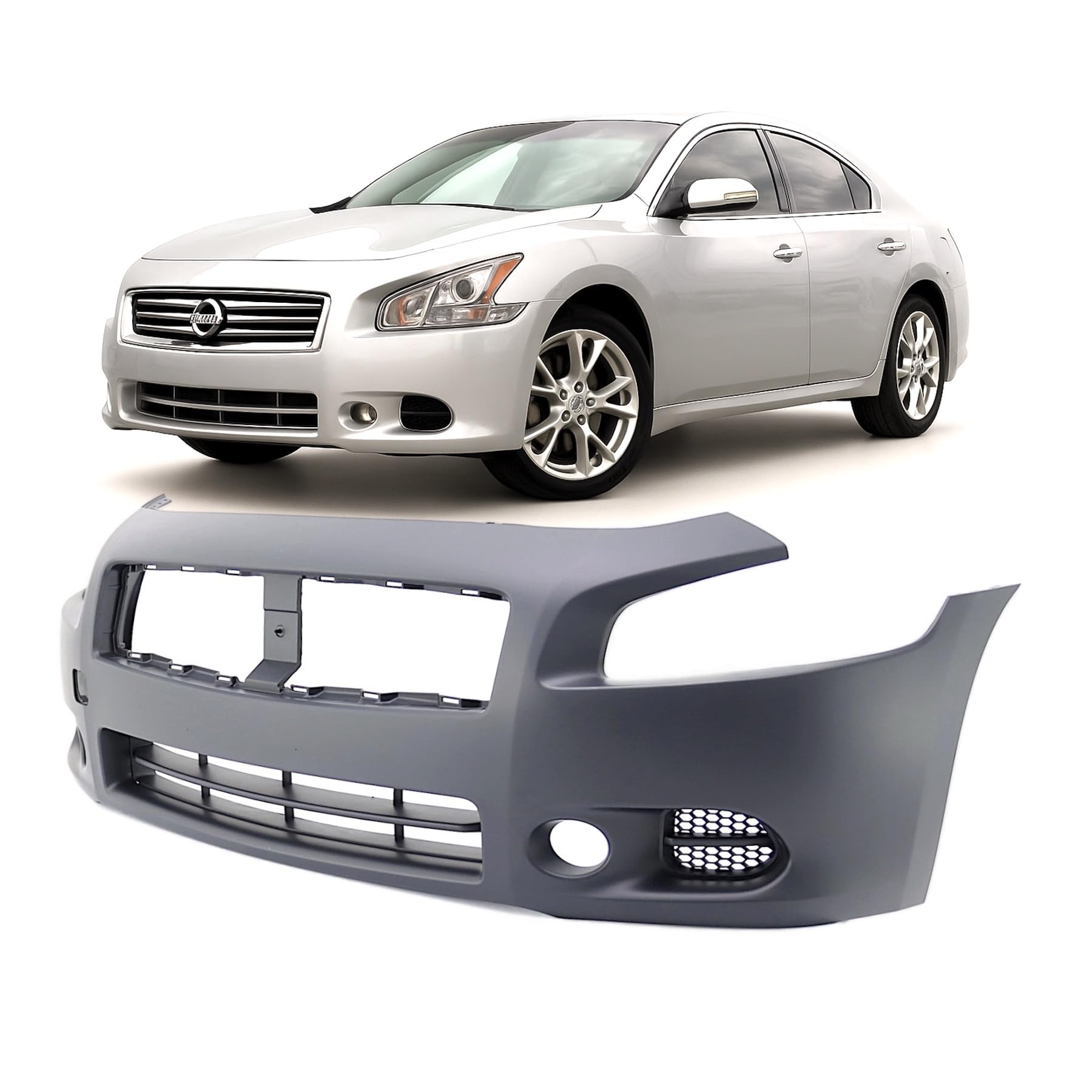 FitParts Compatible with Nissan Maxima 2009–2014 Front Bumper Cover