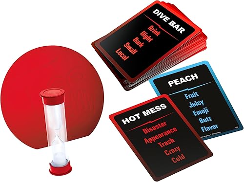 Miniatura 3 de Hasbro Gaming Taboo - Juego de mesa sin censura solo para adultos  A partir de 17 años  4+ jugadores  20 minutos promedio  Divertidos juegos de