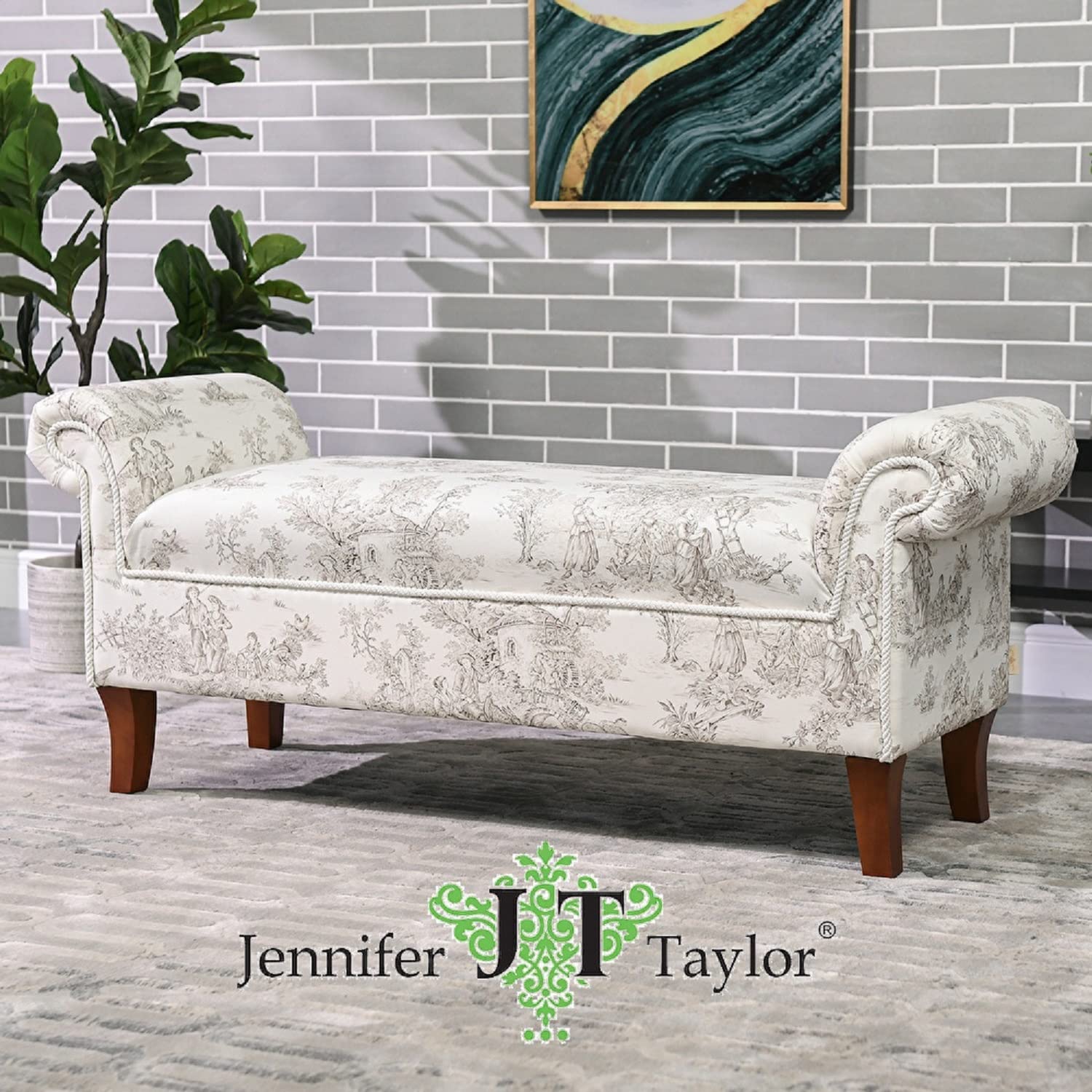 スツール ベンチ トワルドジュイ ジェニファーテイラー 33031RB-JY02 Amazon.co.jp: Jennifer Taylor ジェニファーテイラー 【 ロール