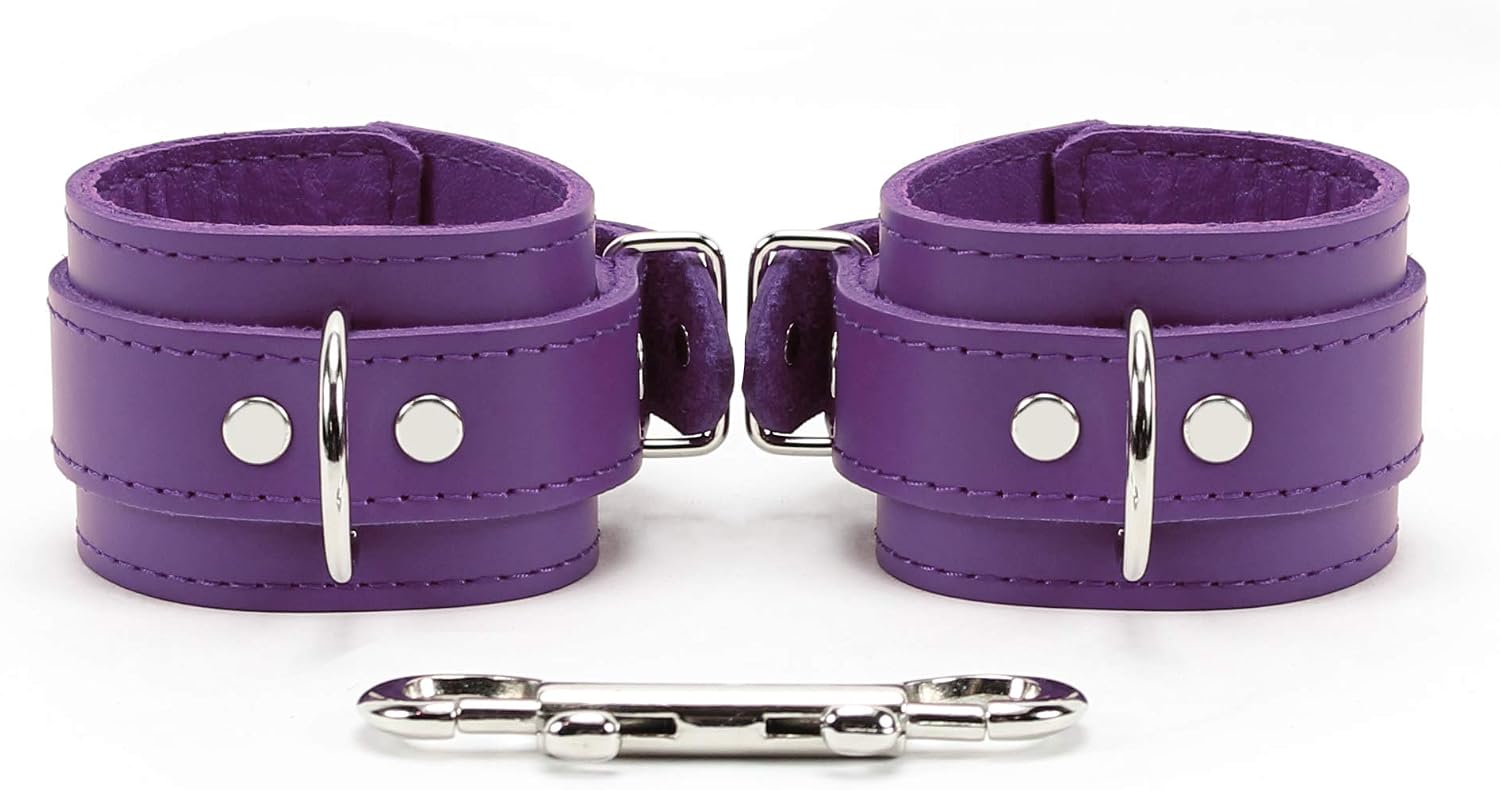 Arcadia Wrist Cuffs or Ankle Cuffs Premium Gentle Lambskin Made in USA