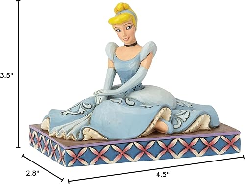 Miniatura 8 de Enesco Disney Traditions by Jim Shore Cinderella Personality Pose Figurine, 3.5 Inch, Multicolor