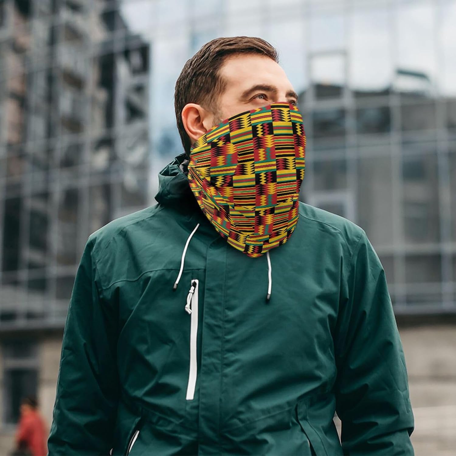 Neck Gaiter Cooling UV Protection Bandana Breathable Face Cover Scarf for Women Men