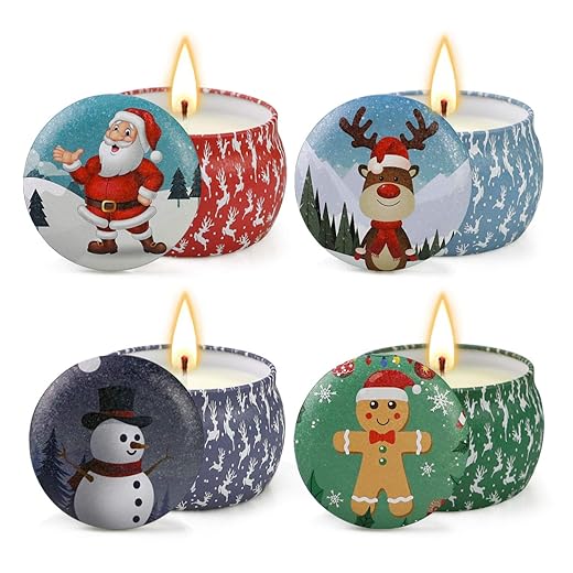 Christmas Candles Gifts for Women
