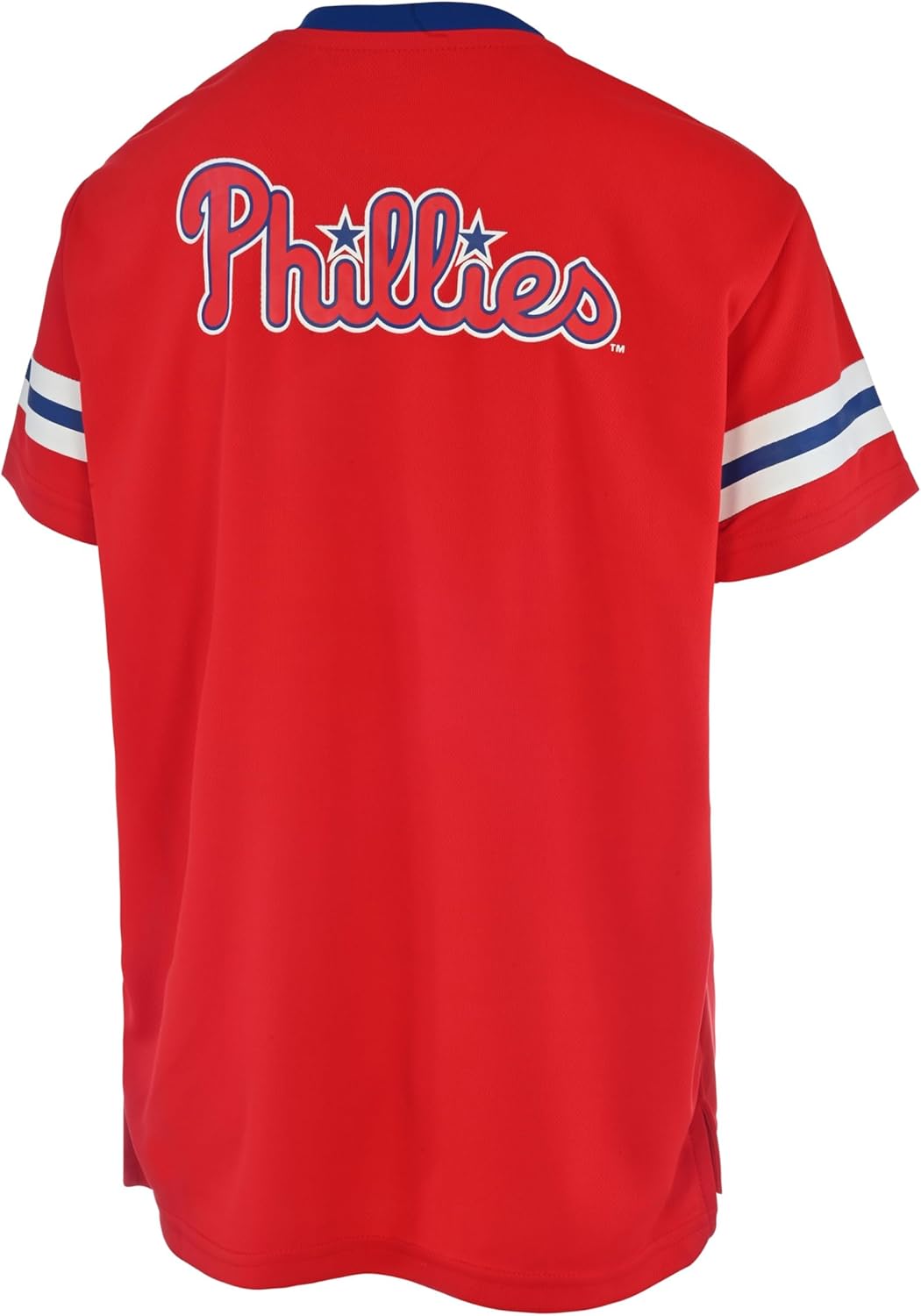 MLB Kids Youth 4-20 Official Primary Logo Ballpark Team Jersey - Image 3