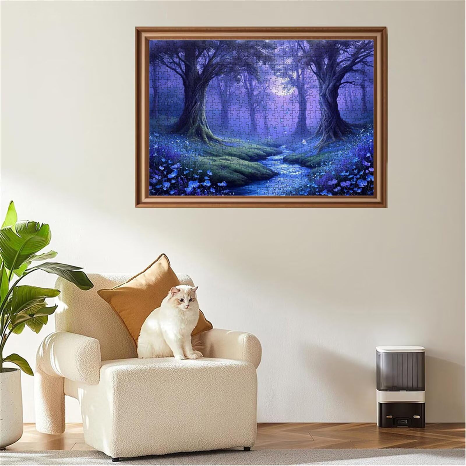Puzzle 1000 sztuk las puzzle kwiat układanki drewniane, klasyczne dla dorosłych diY gra wyzwanie idealnie pasują między nimi literami z tyłu Wysokiej jakości układanki dla dzieci dorosłych wiek 14 lat