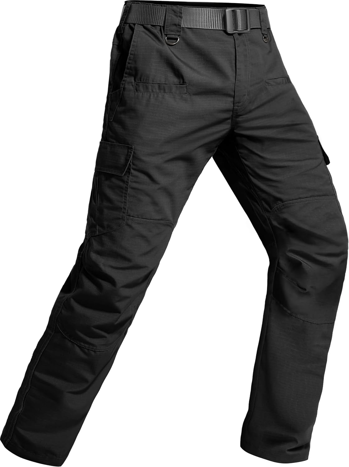 Men's Tactical Pants Water Resistant Ripstop Cargo Pants Outdoor Lightweight EDC Hi...