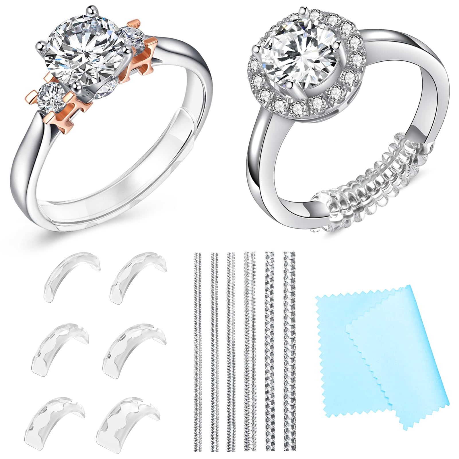 Ajusteur De Taille De Bague Invisible En Silicone ... – Grandado